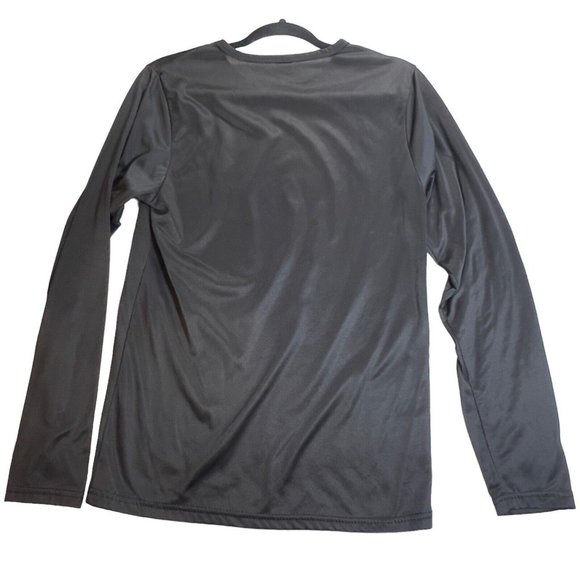 Gold Medal Mens Black Thermal Long Sleeve Base Layer Pullover Size Medium - Picture 2 of 4